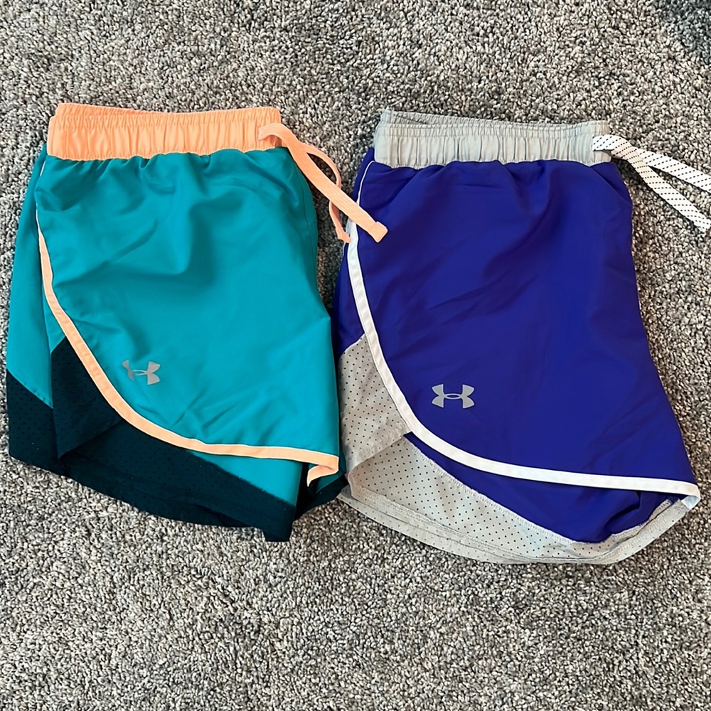 Under armor running shorts